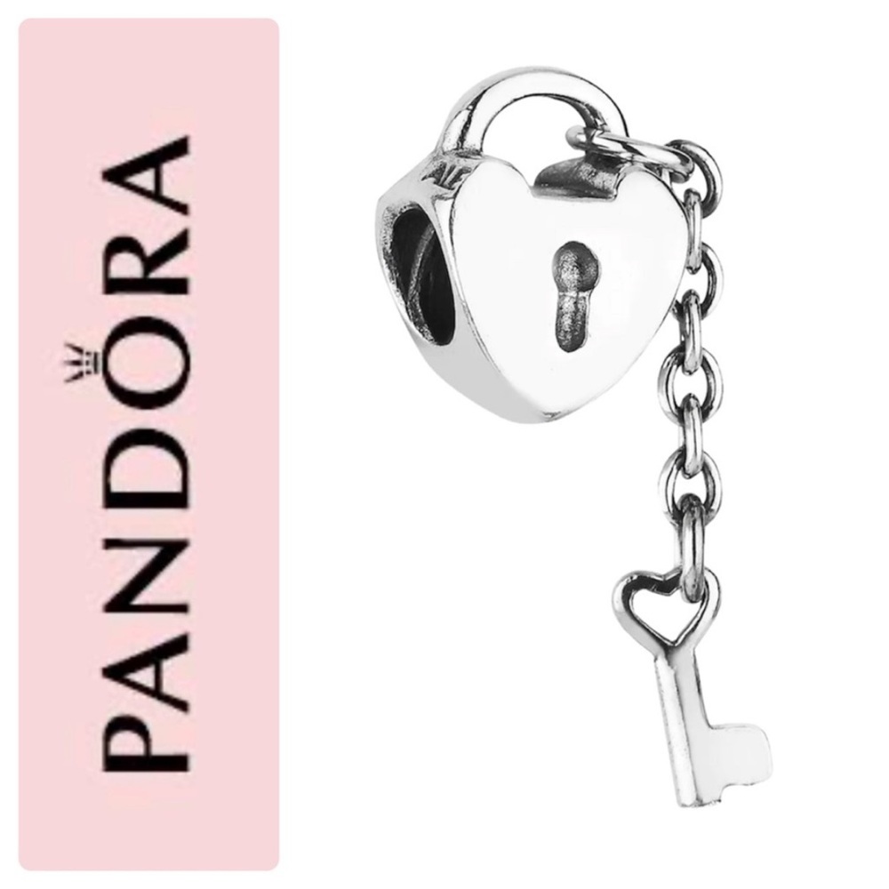Pandora “Key To My Heart” Sterling Silver Charm - 790971